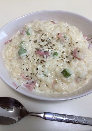 余ったご飯でクリームリゾット-レシピのメイン写真