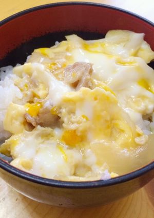 簡単 男の親子丼つゆだく-レシピのメイン写真