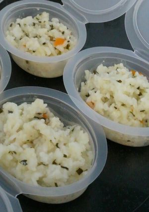 離乳食後期～ しらすご飯(軟飯)-レシピのメイン写真
