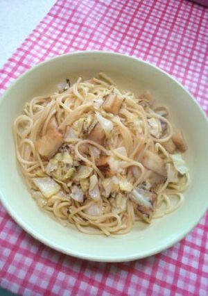 キャベツさつま揚げスパゲティ-レシピのメイン写真