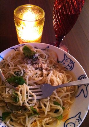 ☆パスタ＆ツナ＆大葉★シャンパンと♪-レシピのメイン写真