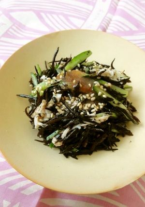 【副菜】簡単！ひじきのさっぱり梅サラダ-レシピのメイン写真