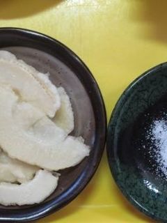 タケノコの天ぷらを塩で食べる-レシピのメイン写真