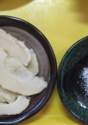 タケノコの天ぷらを塩で食べる-レシピのメイン写真