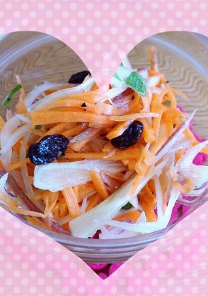 人参と香味野菜のサラダ-レシピのメイン写真
