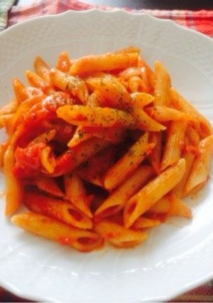 【簡単シンプルパスタ】ペンネアラビアータ-レシピのメイン写真