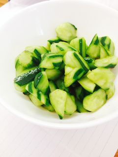 きゅうりのごま油和え(きゅうりの漬物)-レシピのメイン写真