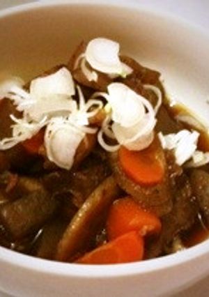 関東風　しょうゆベースの牛すじ煮込み-レシピのメイン写真