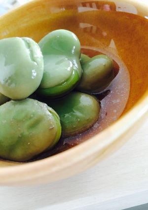 ズボラ的そら豆の煮物-レシピのメイン写真