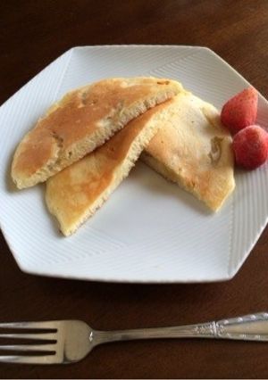 もちもち＊バナナヨーグルトホットケーキ-レシピのメイン写真