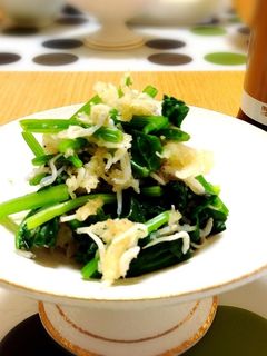 ほうれん草とシラスのみぞれ和え-レシピのメイン写真