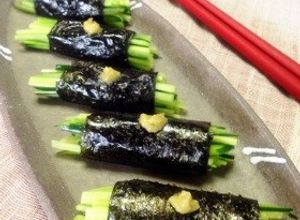 ささっとおつまみ♪きゅうりの磯辺巻き-レシピのメイン写真