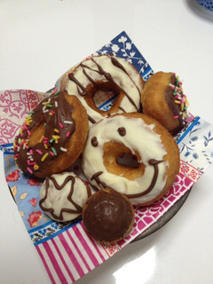 HM/ホットケーキミックスで簡単ドーナツ-レシピのメイン写真