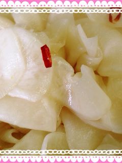 レモンでカブの酢漬け-レシピのメイン写真