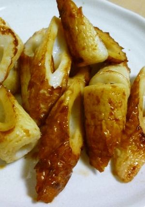 竹輪の生姜醤油炒め-レシピのメイン写真