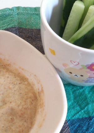 野菜スティックに♪ごまマヨネーズつけて！-レシピのメイン写真
