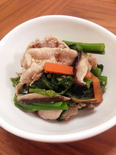 高菜と豚肉の中華炒め-レシピのメイン写真