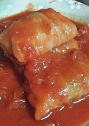 ﾛｰﾙｷｬﾍﾞﾂ(ﾄﾏﾄ煮)-レシピのメイン写真