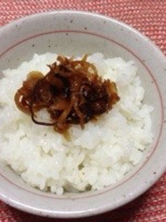 新生姜の佃煮-レシピのメイン写真