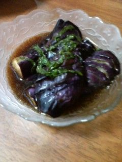 大葉にんにく醤油で☆ナスの揚げ浸し-レシピのメイン写真