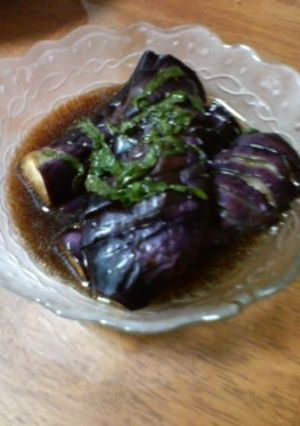 大葉にんにく醤油で☆ナスの揚げ浸し-レシピのメイン写真