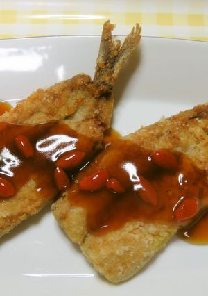 鰯のさっぱり甘酢あんかけ　172kcal-レシピのメイン写真