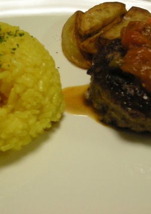スパイシーハンバーグ-レシピのメイン写真