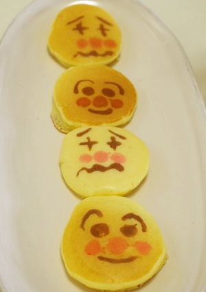 アンパンマン☆ホットケーキ♪-レシピのメイン写真