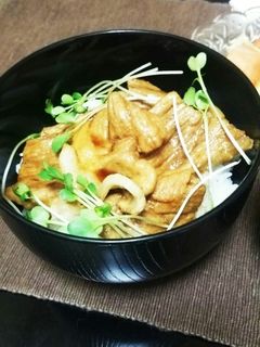 簡単に作れる☆最高においしい豚丼-レシピのメイン写真