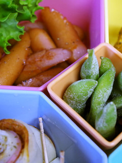 冷凍枝豆で保冷剤☆お弁当に♪-レシピのメイン写真