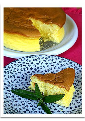 ふわふわしっとり♪スフレチーズケーキ-レシピのメイン写真