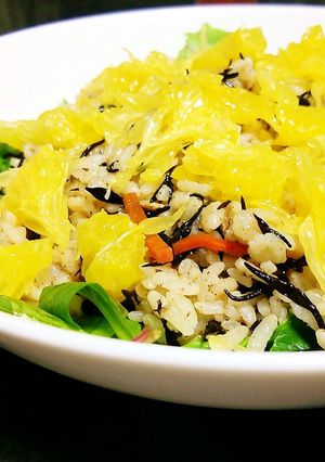ひじきの煮物でさっぱり混ぜご飯-レシピのメイン写真