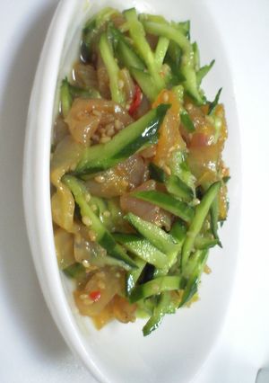 箸やすめにいかが？Ⅲくらげの和え物-レシピのメイン写真