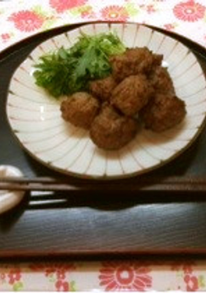 鰯のつみれ揚げ-レシピのメイン写真