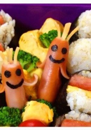 お弁当のおかずにソーセー人☆-レシピのメイン写真