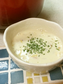 簡単!豆乳スープ-レシピのメイン写真