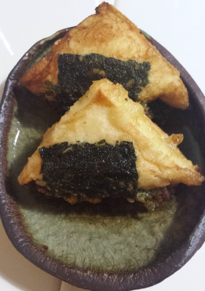 はんぺんはさみ揚げ♪大葉と海苔巻き-レシピのメイン写真