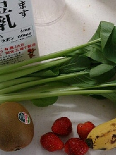 グリーンスムージー-レシピのメイン写真