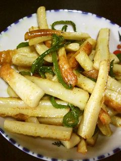 ちくわとピーマンのカレー炒め-レシピのメイン写真