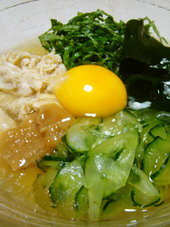 ツナ缶でサラダ風冷麺-レシピのメイン写真