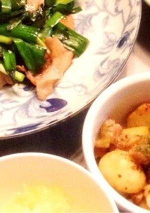 簡単ニラトン-レシピのメイン写真