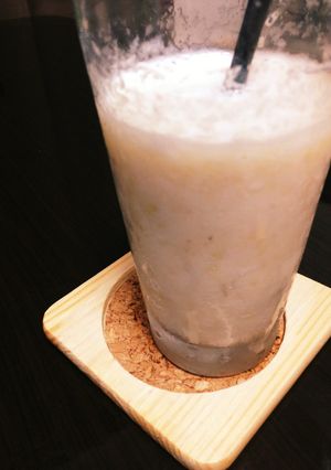冷凍バナナでスムージー♡-レシピのメイン写真