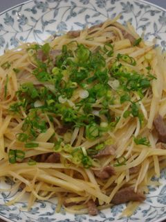 新じゃがと牛肉炒め-レシピのメイン写真