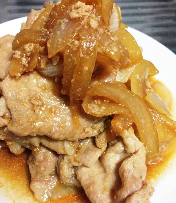 生姜焼きページ 簡単☆黄金比の生姜焼き by a12chinen 【クックパッド】 簡単