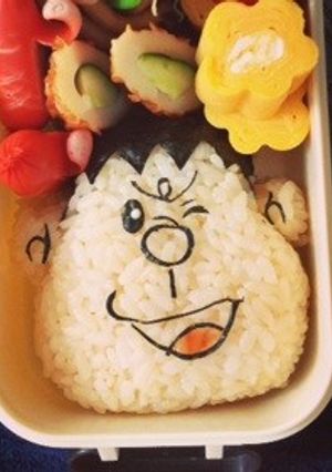 ジャイアン☆キャラ弁♪ドラえもんの友だち-レシピのメイン写真