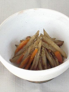 野菜ソムリエのシンコさんのきんぴらごぼう-レシピのメイン写真