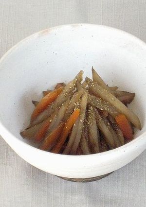 野菜ソムリエのシンコさんのきんぴらごぼう-レシピのメイン写真