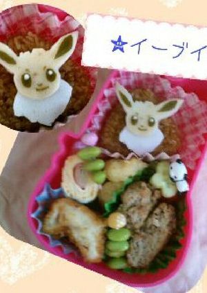 キャラ弁☆ポケモン☆イーブイ-レシピのメイン写真