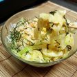ダイエットや夜食にキャベツで釜玉うどん風