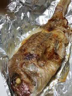 鯛(地鯛)の塩焼き-レシピのメイン写真